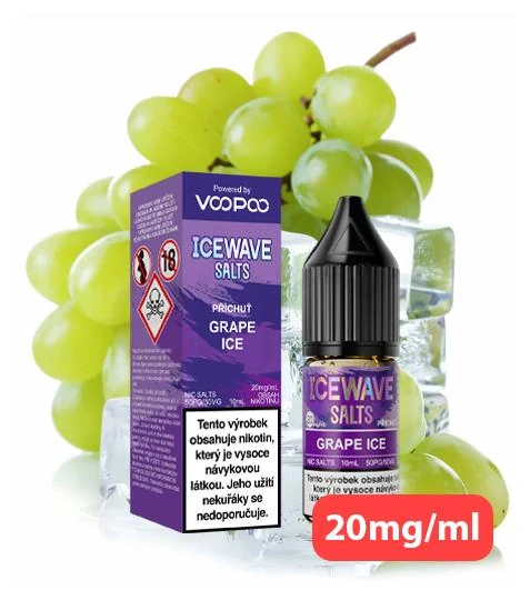 Voopoo Icewave Salt - Grape Ice 10ml