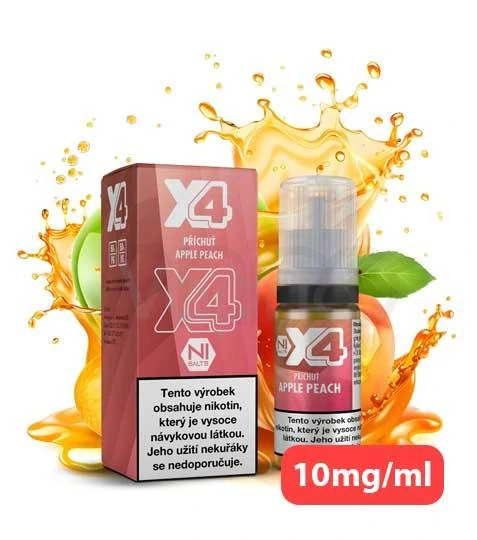 X4 bar juice - Apple Peach (jablko broskev)
