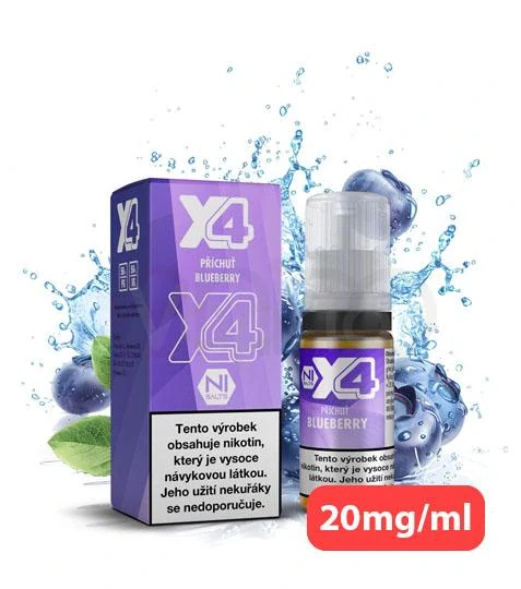 X4 Bar Juice - Blueberry (borůvka)