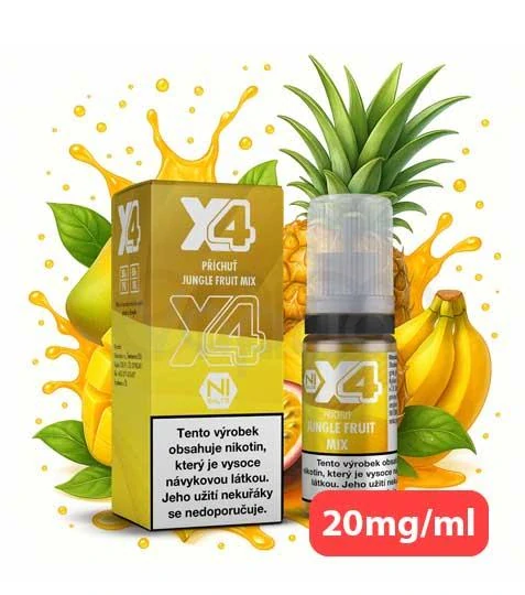 X4 Bar Juice - Jungle Fruit Mix (exotické plody)