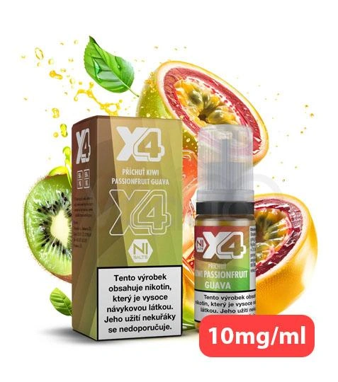 X4 Bar Juice - Kiwi Passionfruit Guava (kiwi, marakuja, guava)