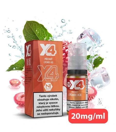 X4 Bar Juice - Lychee Ice (chladivé liči)