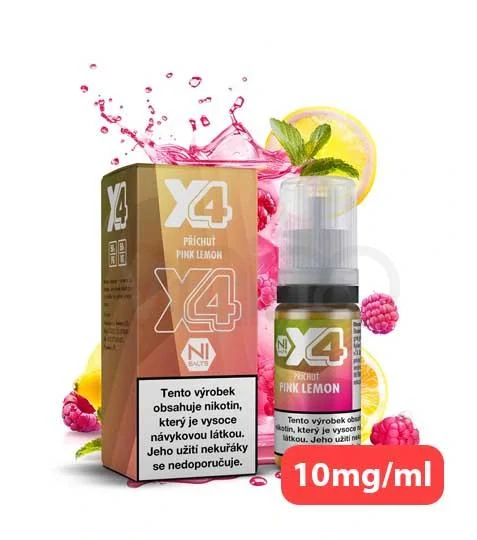 X4 Bar Juice - Pink Lemon (růžový citrón)