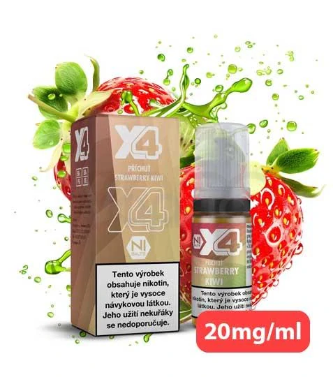 X4 Bar Juice - Strawberry Kiwi (jahoda, kiwi)