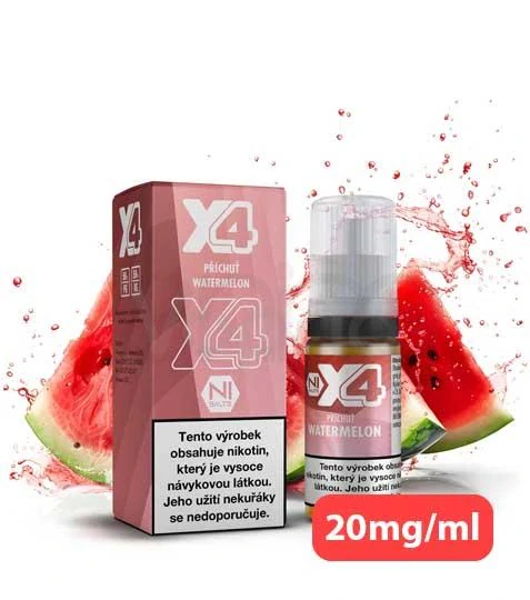 X4 Bar Juice - Watermelon (vodní meloun)