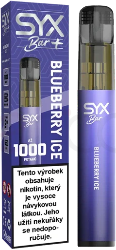 Jednorázová cigareta Syx Bar - Blueberry Ice