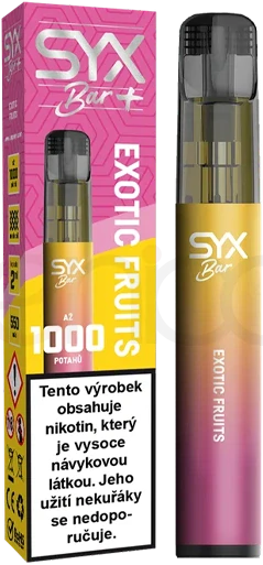 Jednorázová cigareta Syx Bar - Exotic Fruit