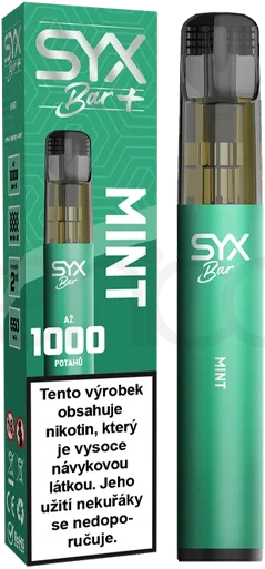 Jednorázová cigareta Syx Bar - Mint