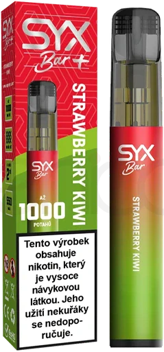 Jednorázová cigareta Syx Bar - Strawberry Kiwi
