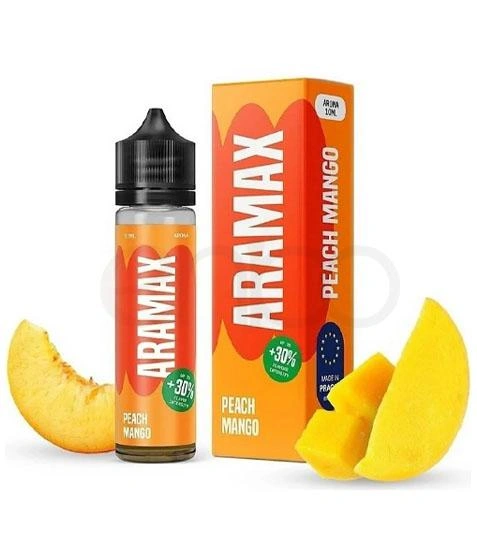 Příchuť Aramax shake & vape - Peach Mango