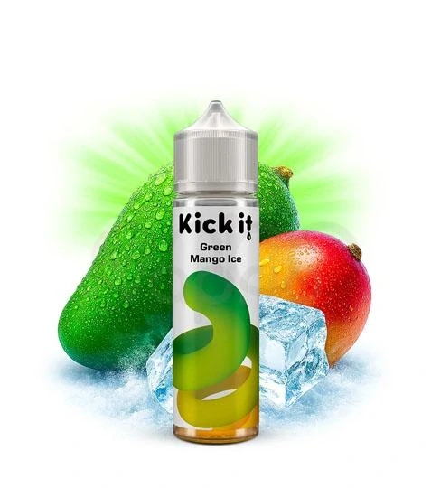 KickIt Shake & Vape - Green Mango Ice