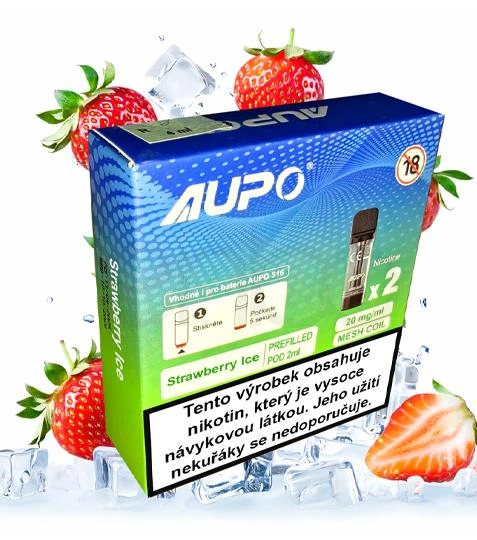 AUPO S50 pod - Strawberry Ice