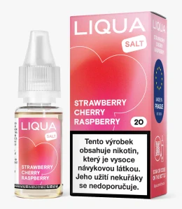  LIQUA Salt Strawberry Cherry Raspberry 10ml 