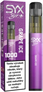 Jednorázová cigareta Syx Bar - Grape Ice