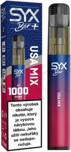 Jednorázová cigareta Syx Bar - USA Mix
