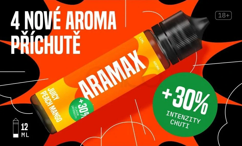 Příchuť Aramax shake & vape - Banana Berry
